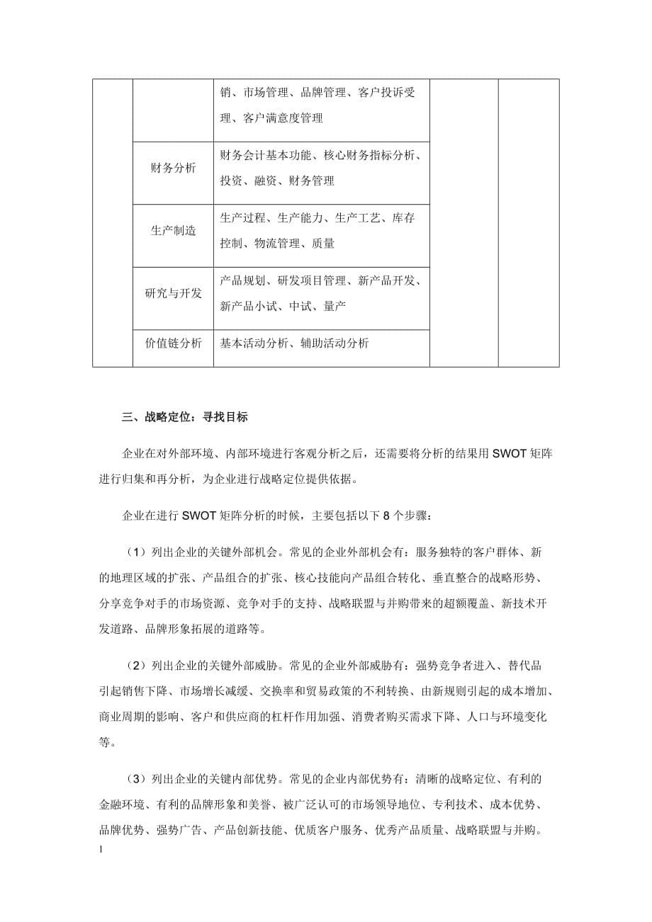 战略管理六步法培训资料_第5页