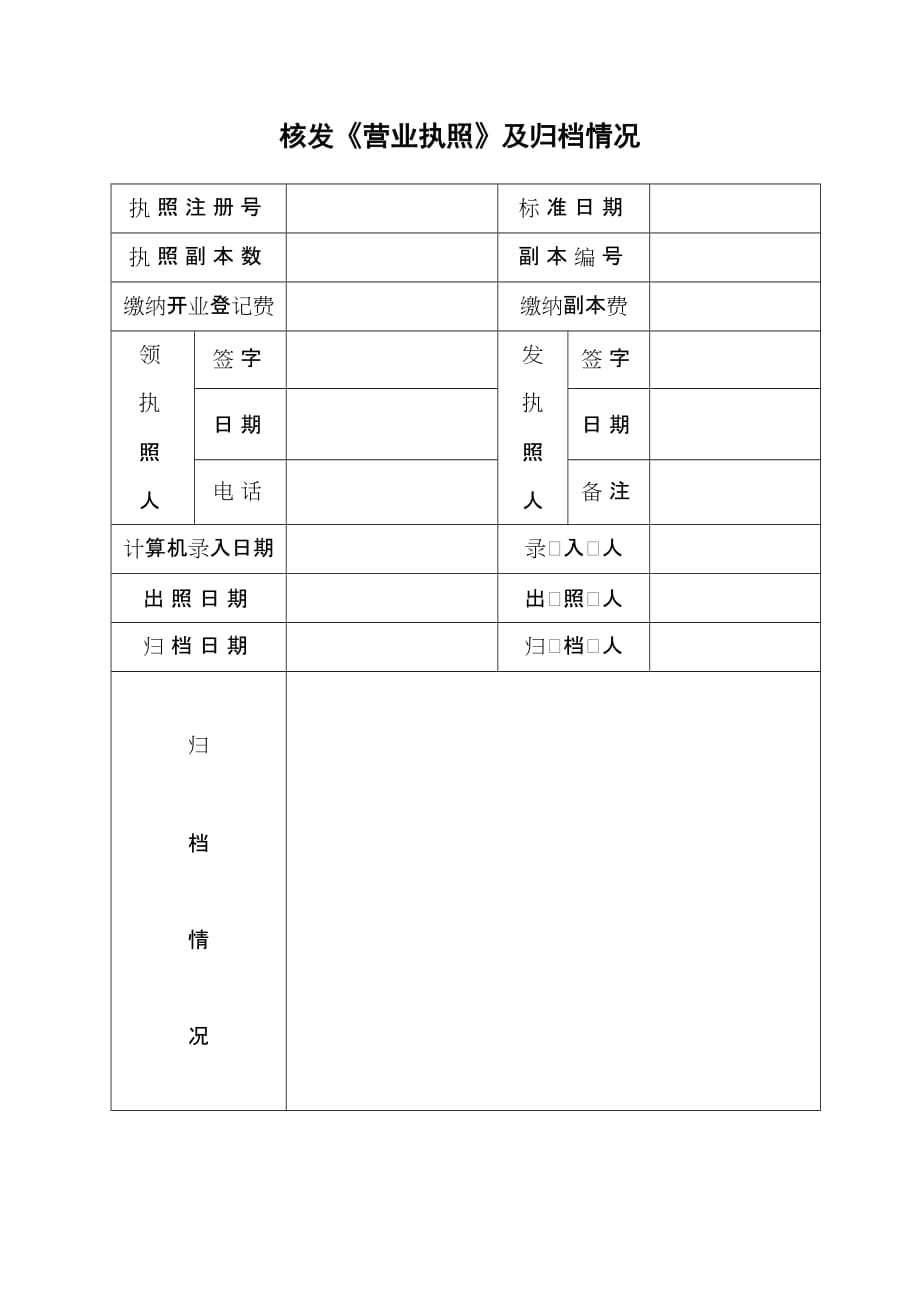 《精编》营业单位开业登记申请书_第4页