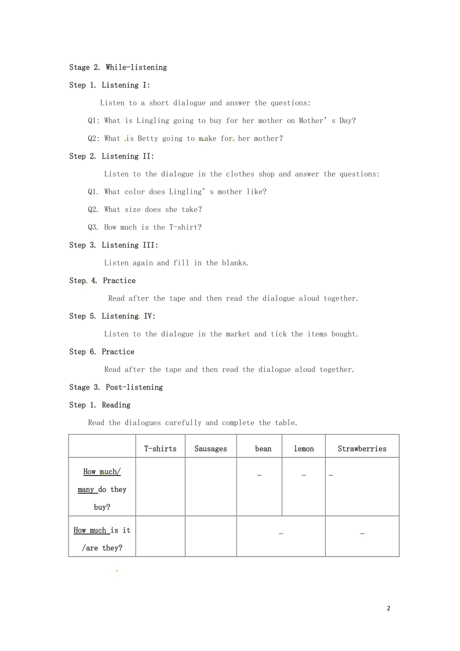 七级英语下册Module5Unit1WhatcanIdoforyou导学案（新版）外研版_第2页