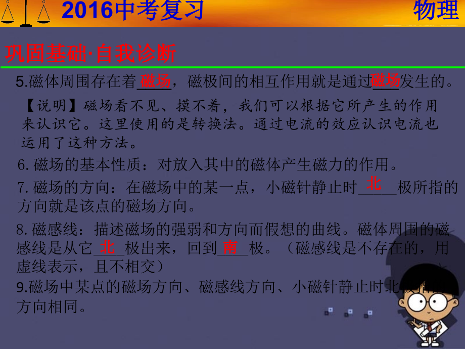 广东省2016年中考物理专题复习-第14讲-电与磁-信息的传递课件-新人教版资料_第3页