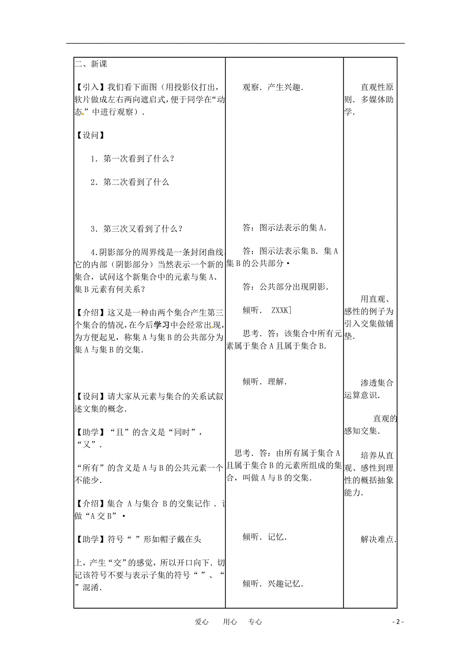 高中数学 1.3.1（交集 并集）新人教A版必修1.doc_第2页