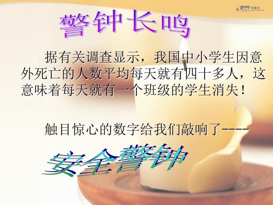 《我的安全我关注》班会课件_第5页