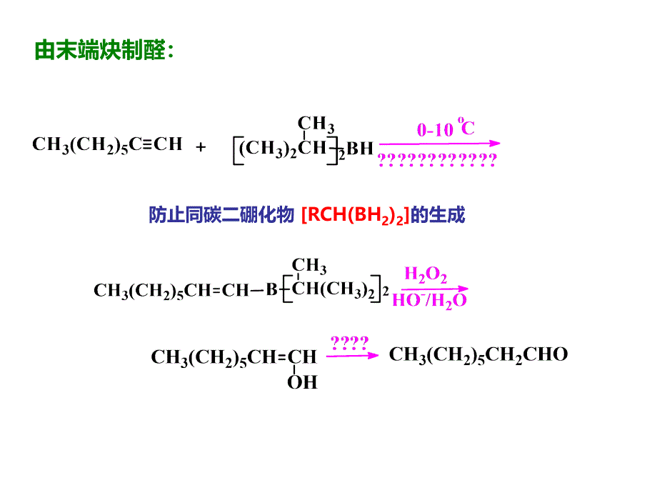 烯烃炔烃的反应培训教材_第3页