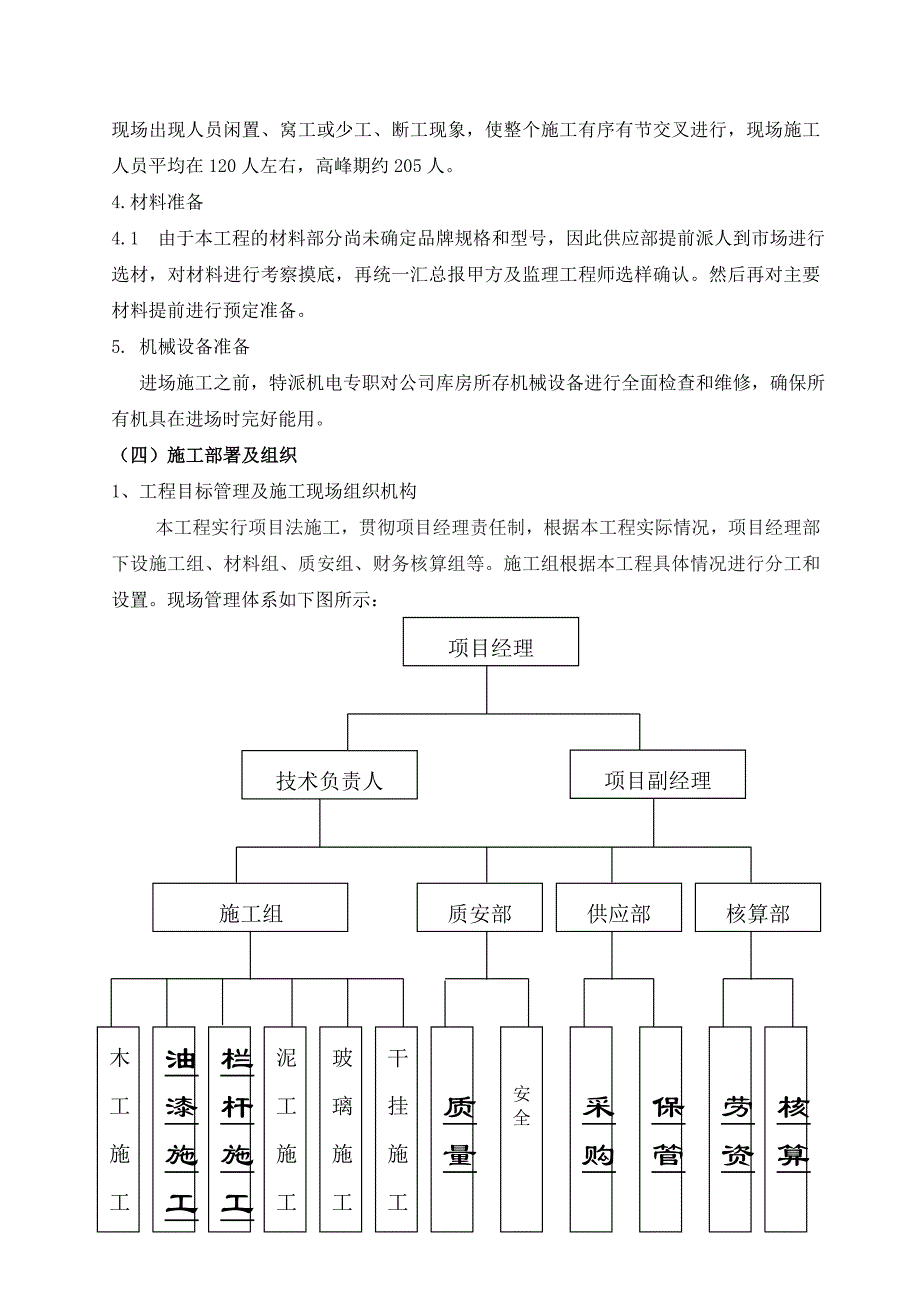 (组织设计）建筑装饰装修施工组织设计（DOC47页）_第3页