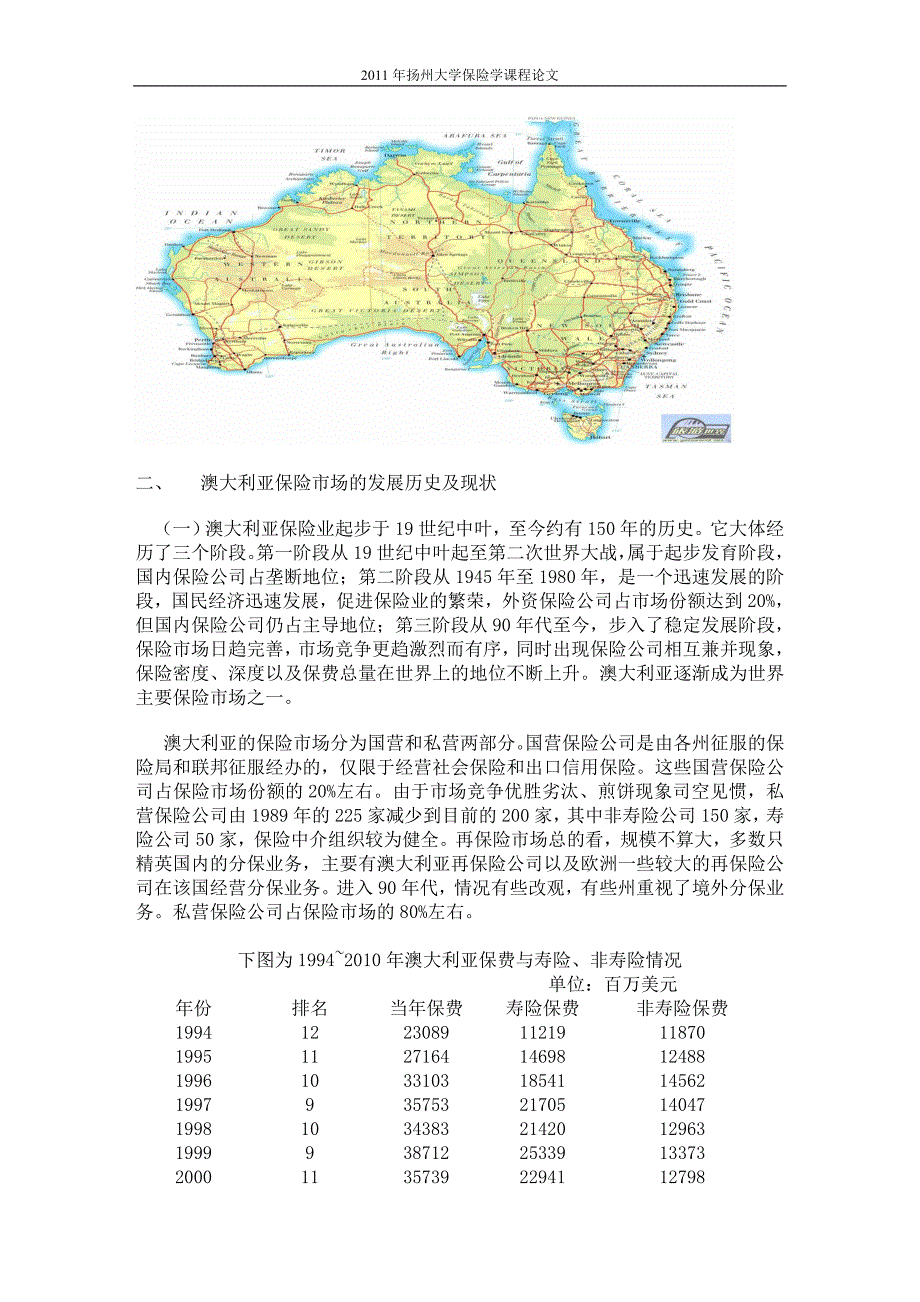 浅析澳大利亚保险市场_第2页