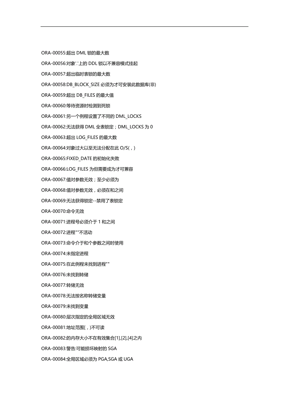 （O管理）O——错误一览表任务用._第3页