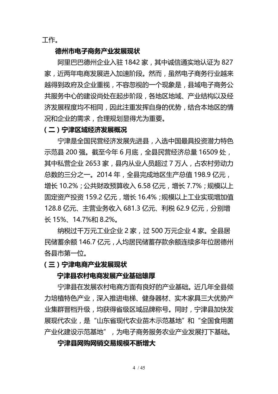 宁津电子商务公共服务中心项目报告1120_第5页