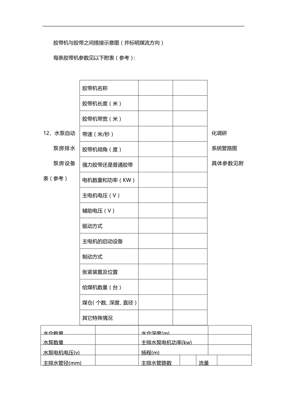 （OA自动化）全矿井综合自动化调研需求资料._第3页