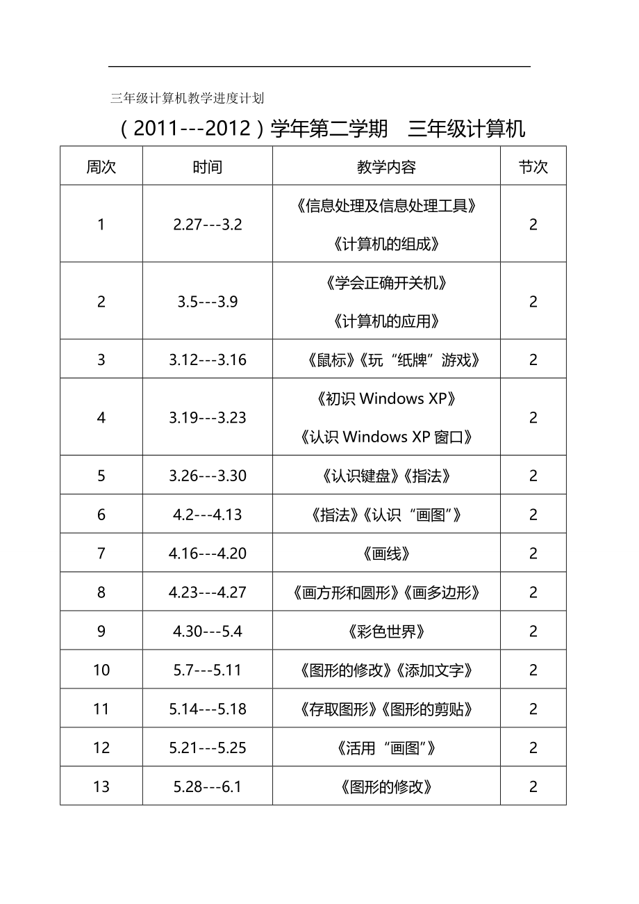 （信息技术）三级信息技术教案._第2页