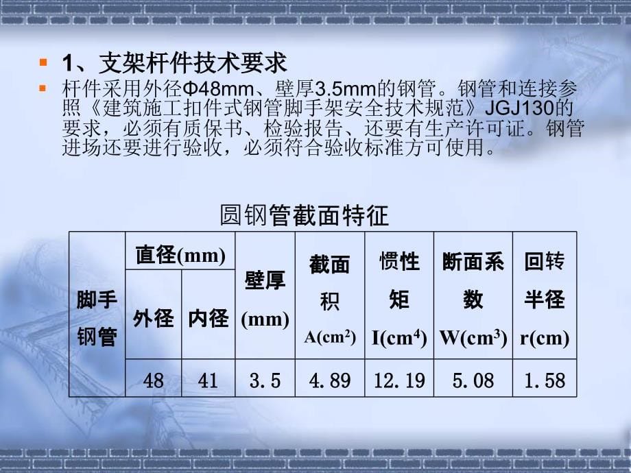 现浇连续箱梁工程施工组织设计方案技术交底-_第5页