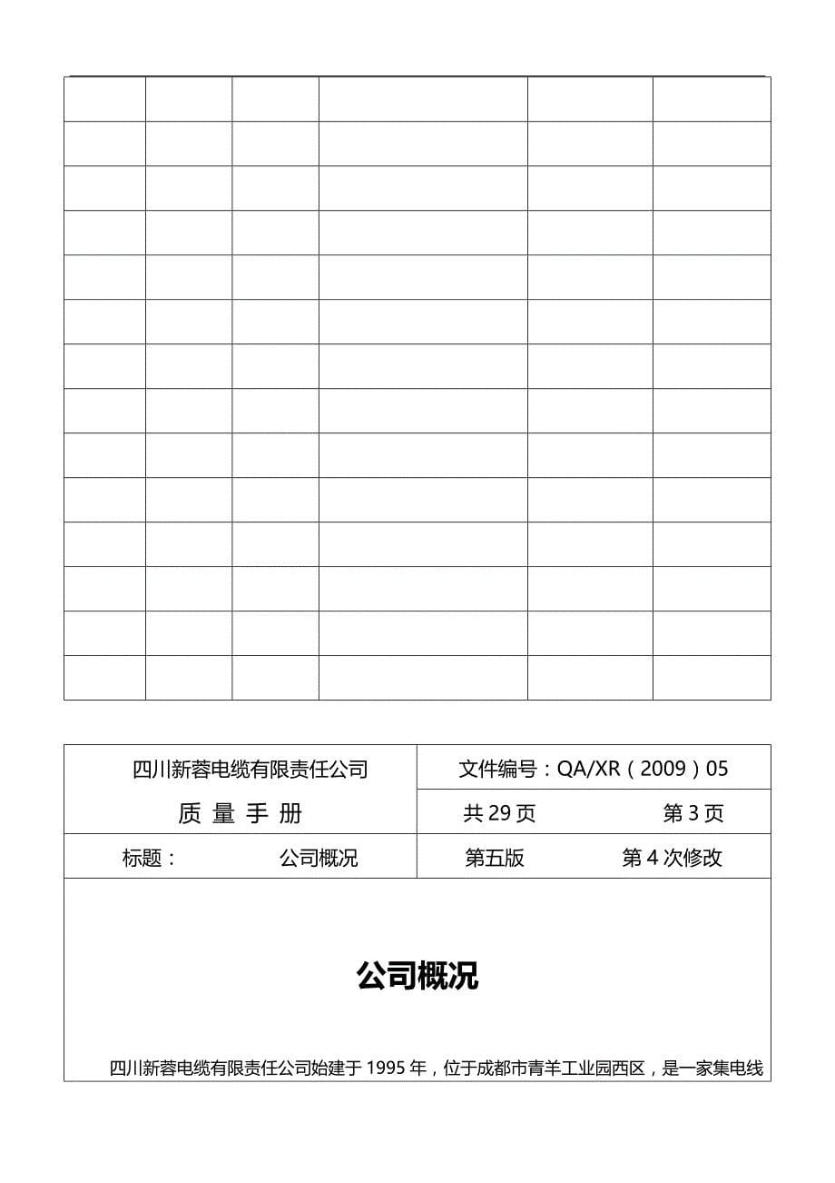 （企业管理手册）质量管理手册未修改版手册._第5页