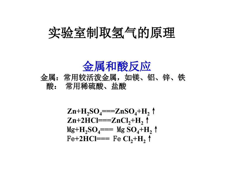 氢气的实验室制法讲义资料_第4页