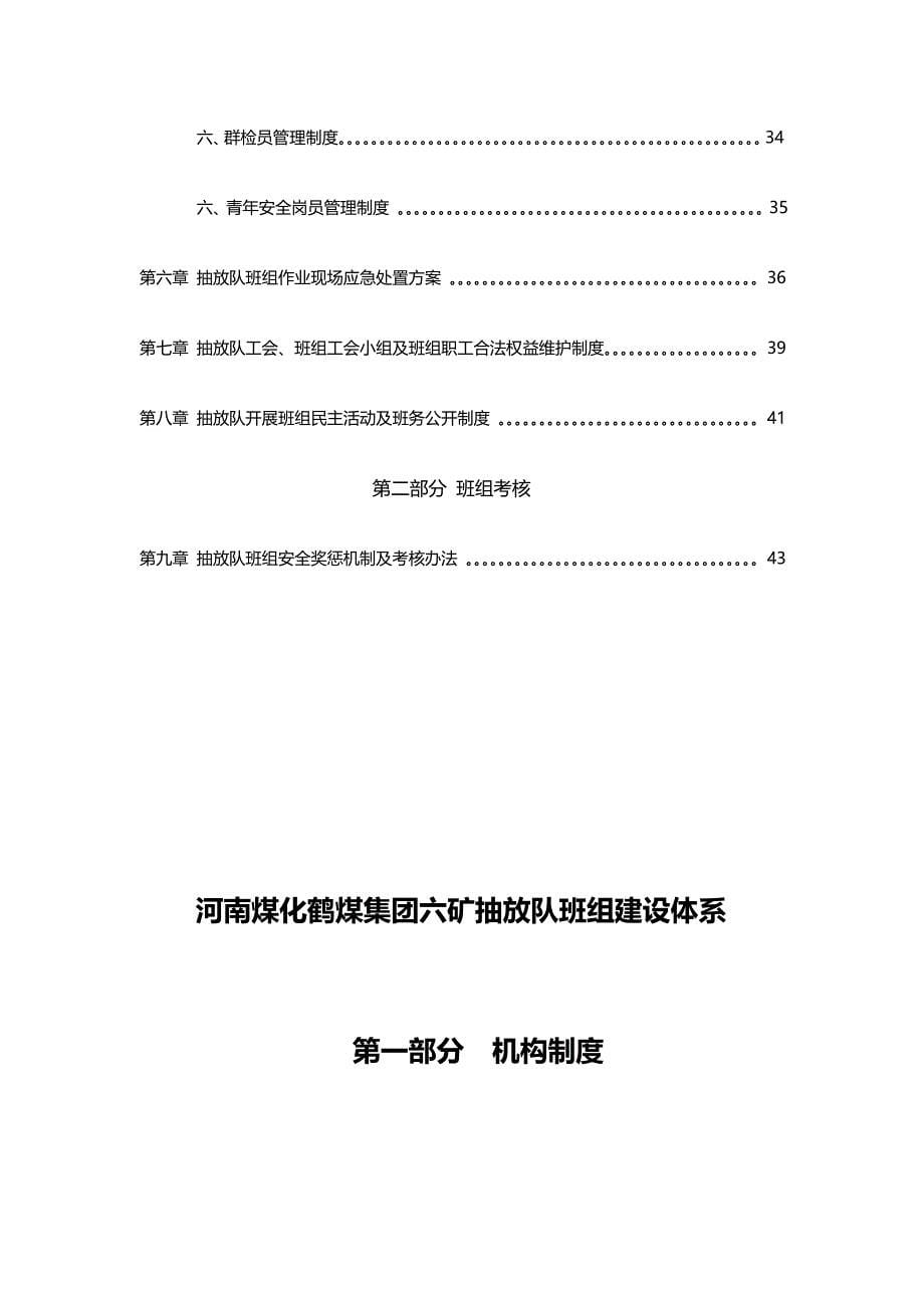 （冶金行业）新改河南煤化鹤壁集团六矿抽放队班组建设._第5页