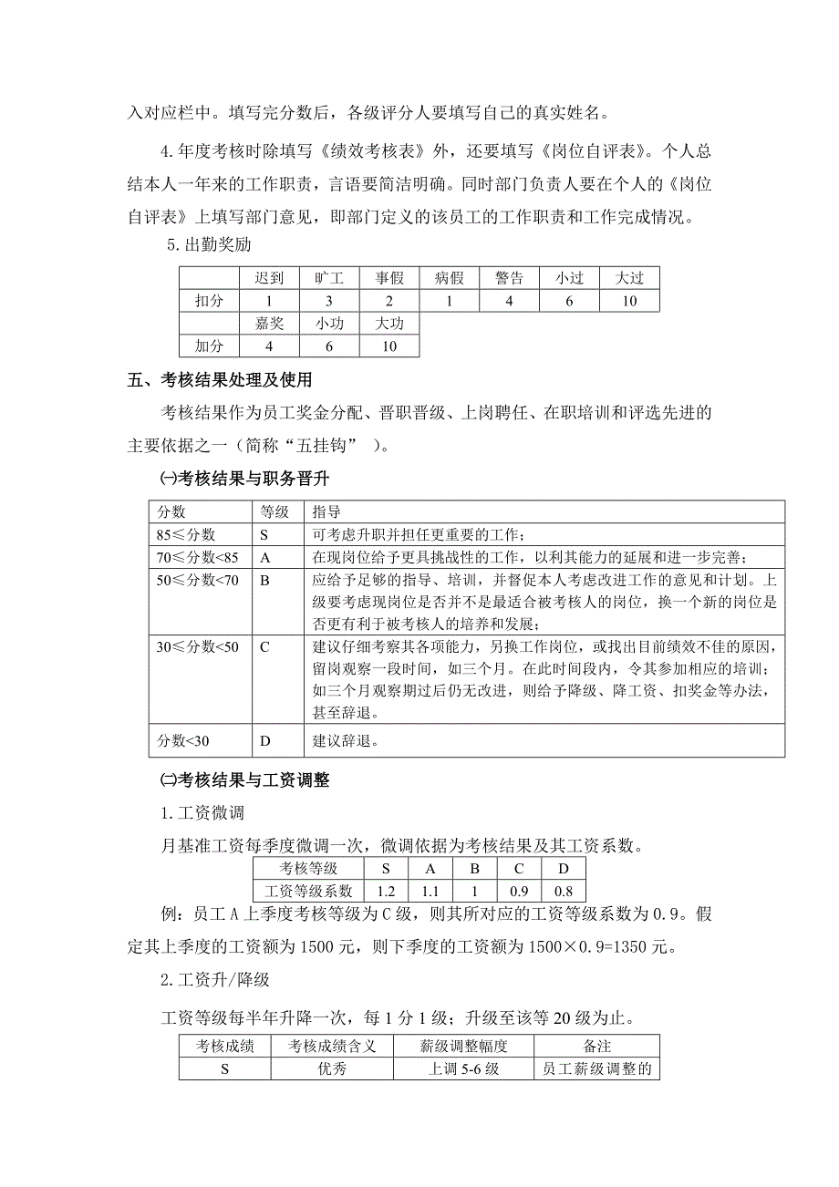 202X年某企业人事管理制度汇总6_第3页