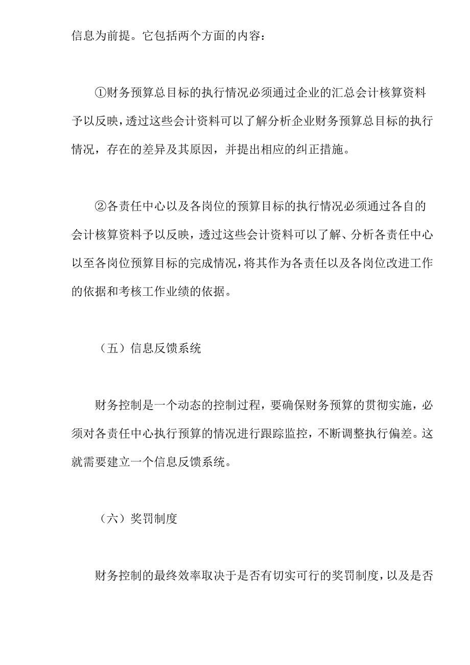 202X年企业财务控制的方法与技巧_第5页