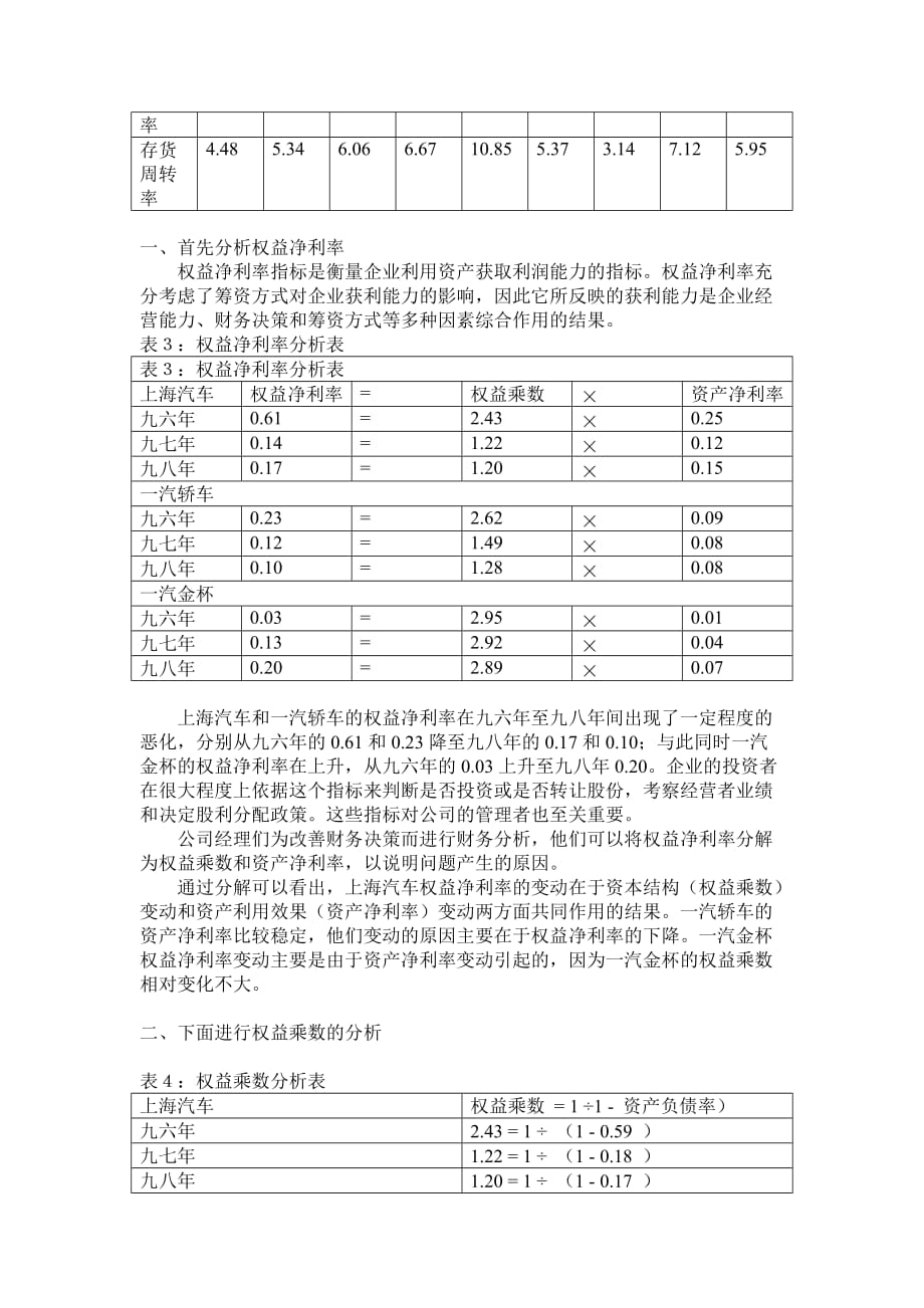 《精编》杜邦财务分析体系_第4页