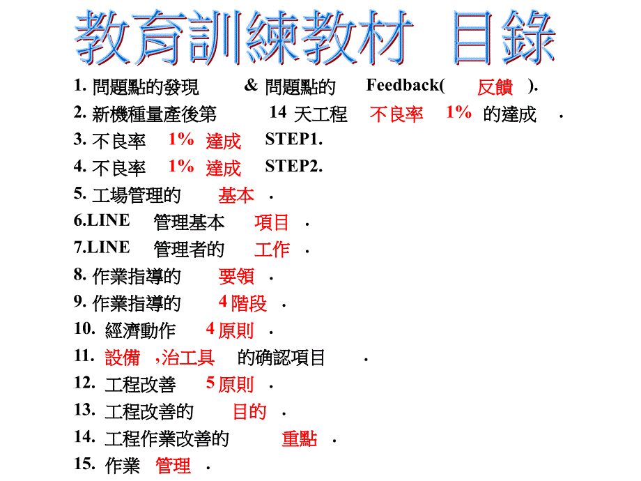 《精编》品质的概要教育训练教材_第1页