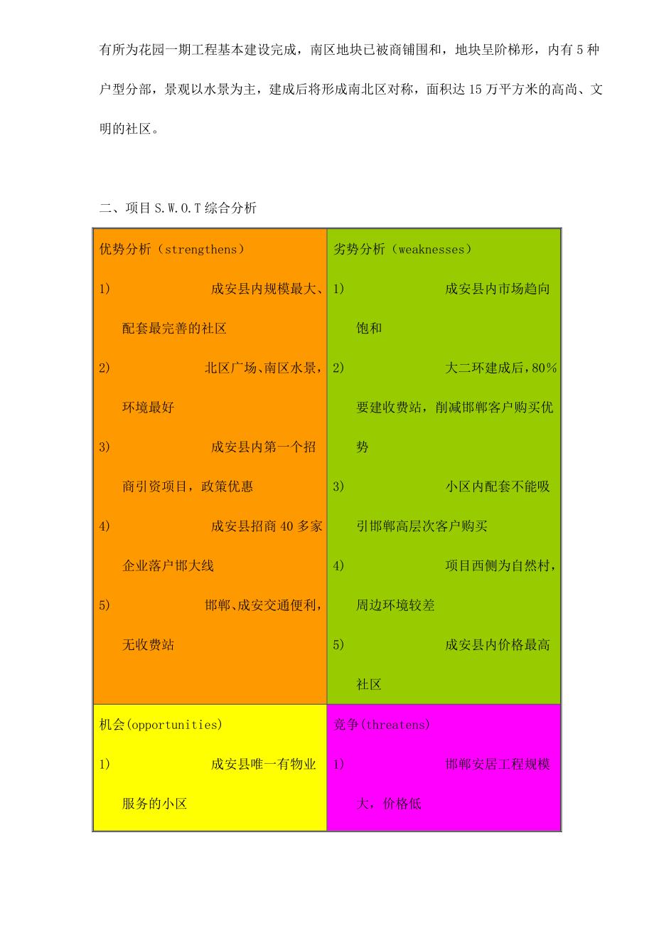 《精编》有所为花园二期工程营销推广报告_第4页