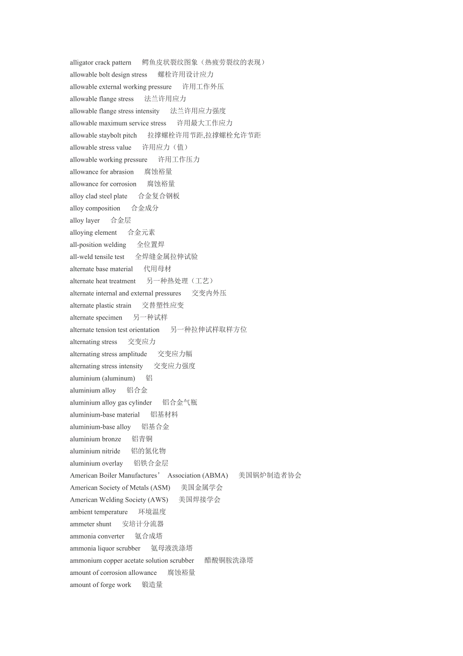 英汉锅炉及压力容器词汇[宣贯文档]_第4页