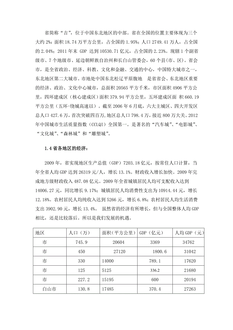 关于投资长春吉林新华医院可行性分析报告_第2页