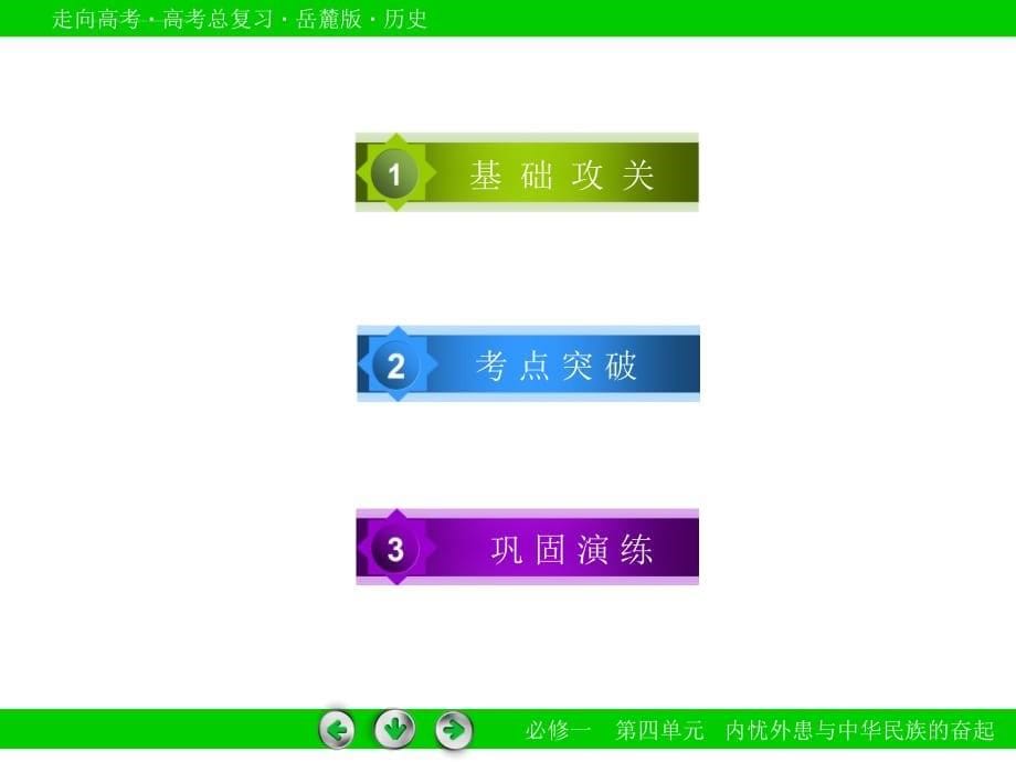 2016届高三历史一轮复习课件：必修1_第4单元_内忧外患与中华民族的奋起_第8讲_第2课时辛亥革命_第5页