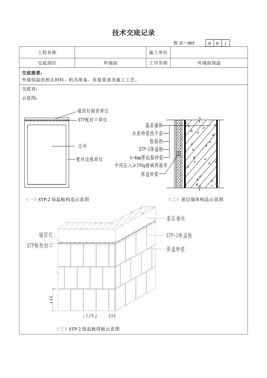 STP保温施工技术交底大全_第2页