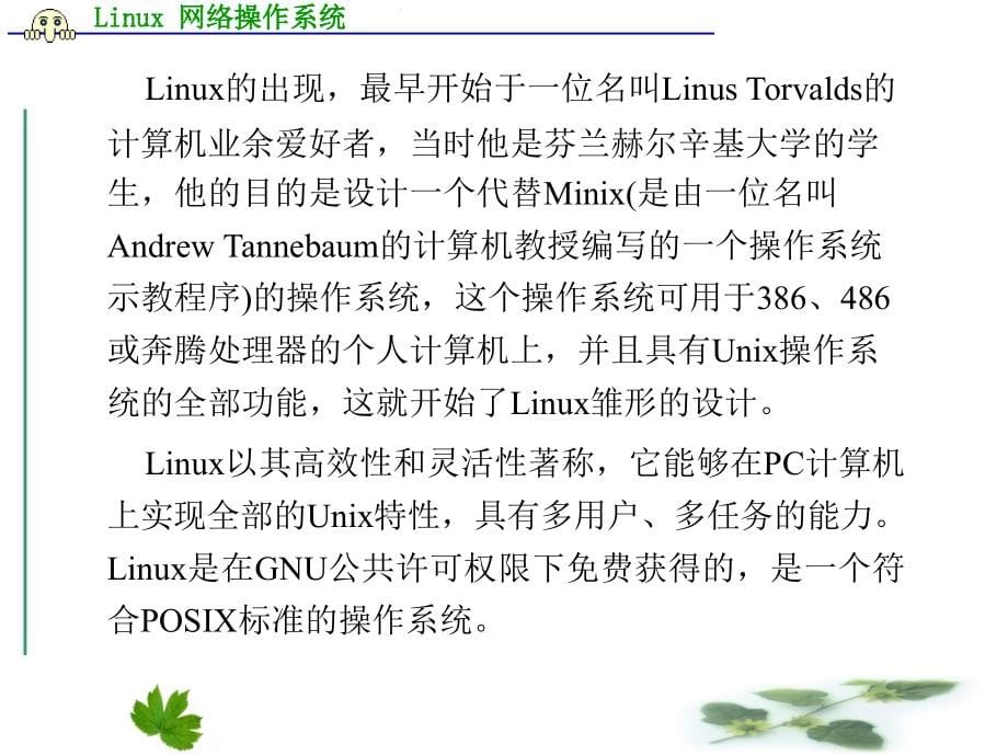 LINUX网络操作系统_第5页