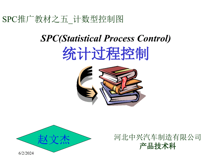 SPC推广教材_计数型控制图_第1页