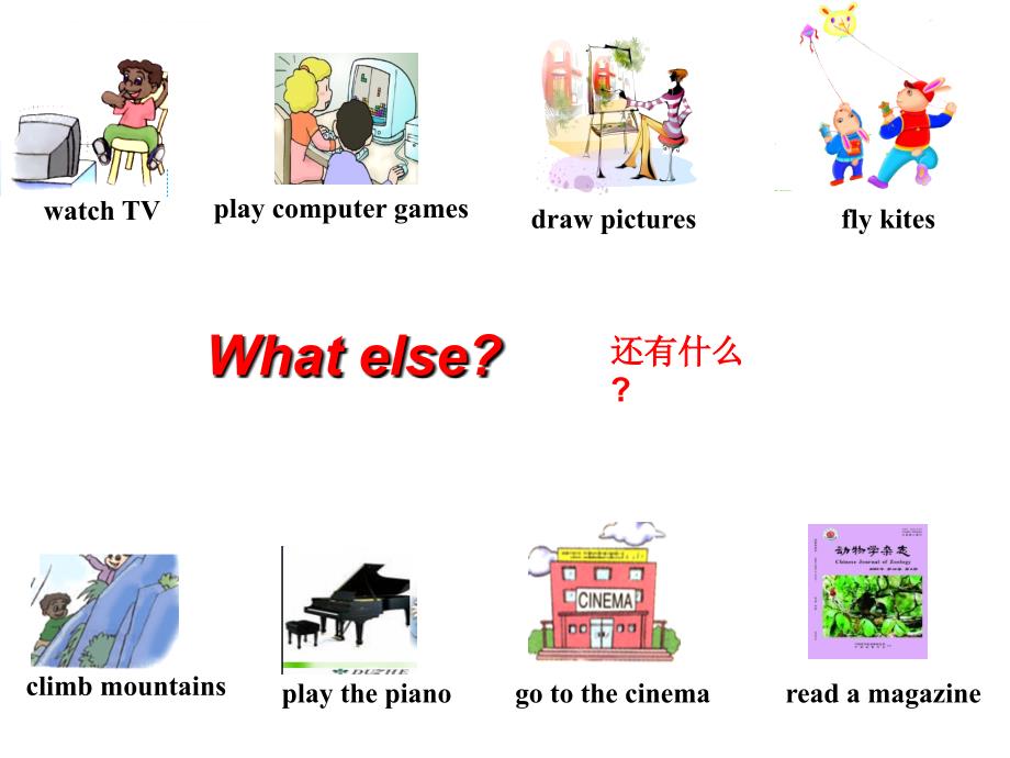 PEP小学英语六年级上册Unit3 What are you going to do PartB Let’s read_第4页