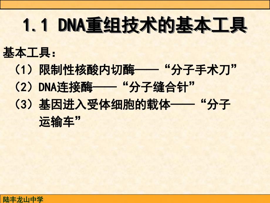 DNA重组技术的工具(公开课)_第4页