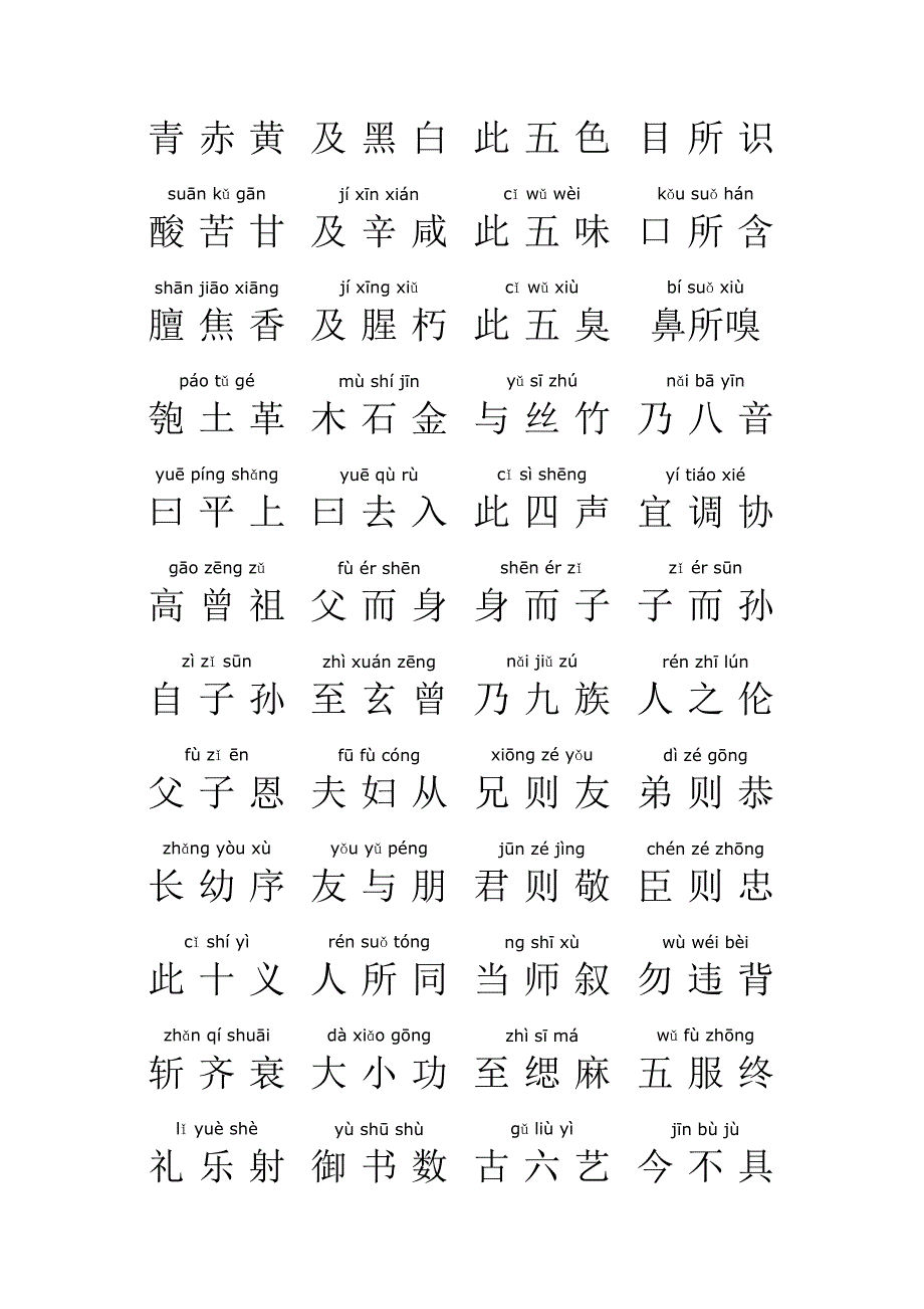 三字经带拼音(全文).doc_第4页