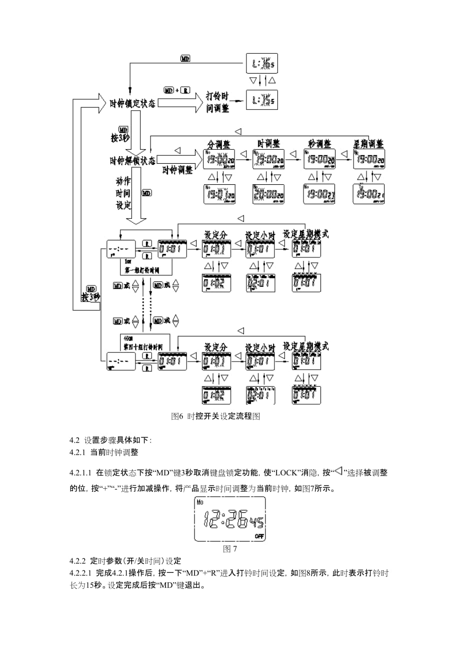 NKG-4时控打铃仪说明书_第3页