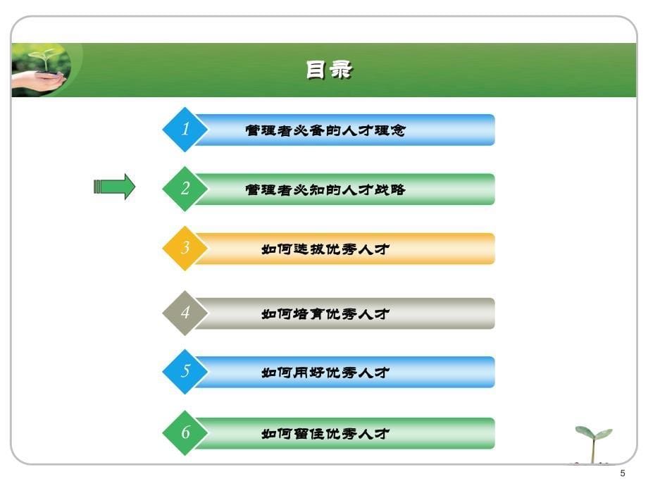 人才的选、育、用、留PPT幻灯片课件_第5页