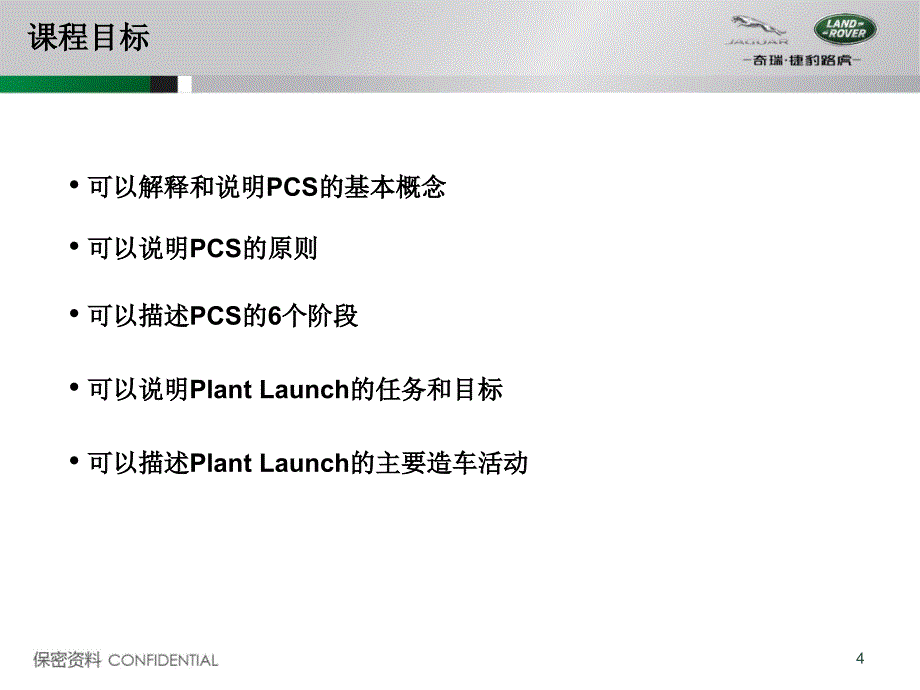 汽车产品开发体系及工厂投产培训PPT幻灯片课件_第4页