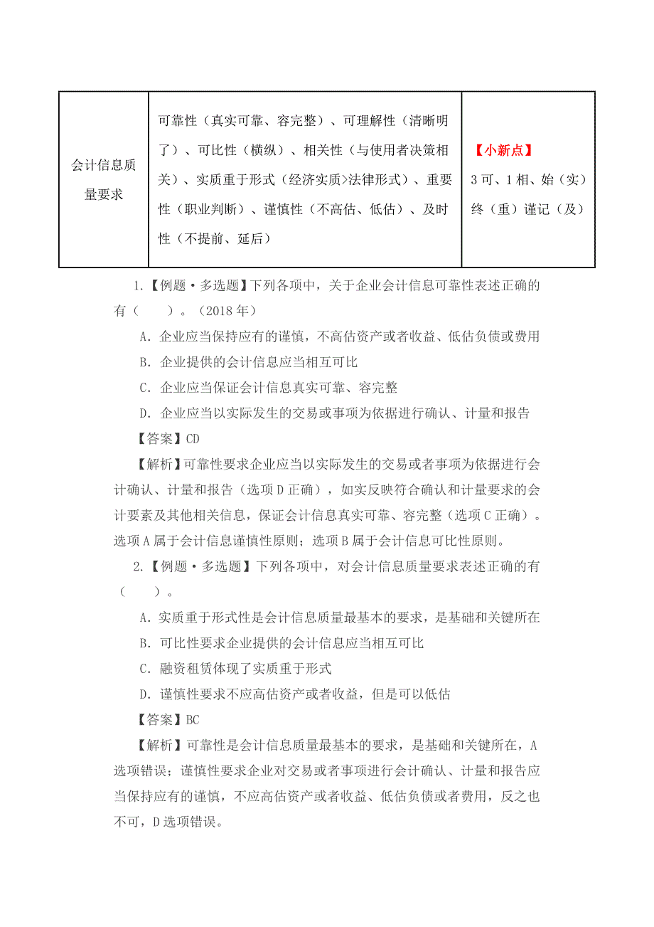 2019年初级会计第1章会计概述知识点_第3页