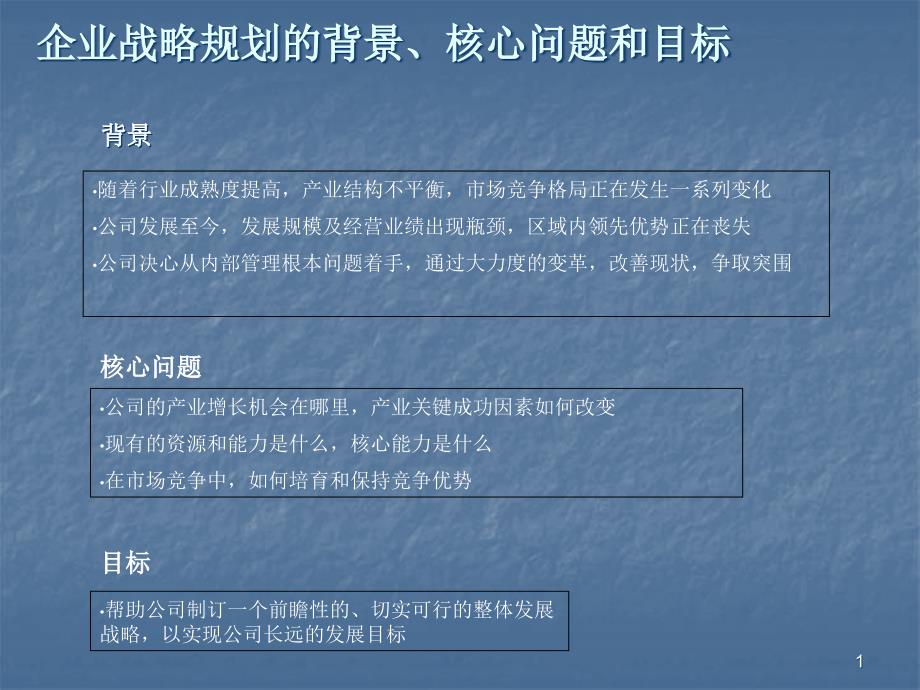 企业战略规划报告PPT幻灯片课件_第1页