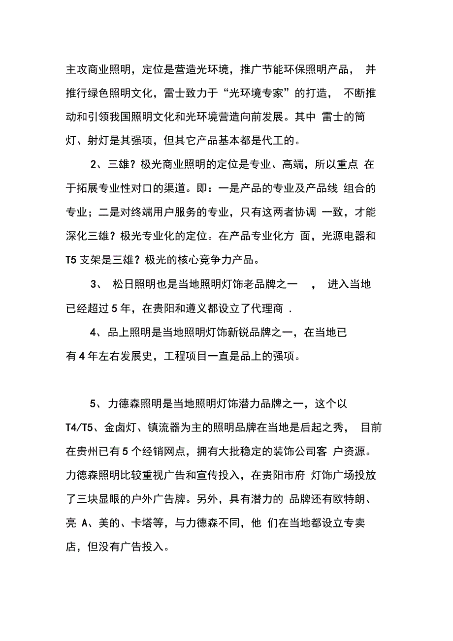 202X年照明设备商业计划书范文_第2页