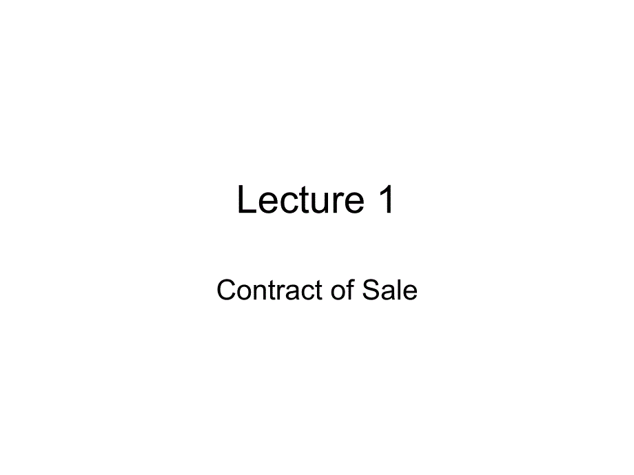 Contract of Sale(国际贸易 销售合同 英文)_第1页