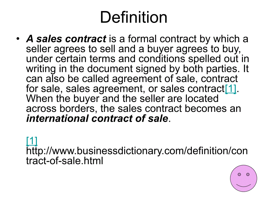 Contract of Sale(国际贸易 销售合同 英文)_第3页