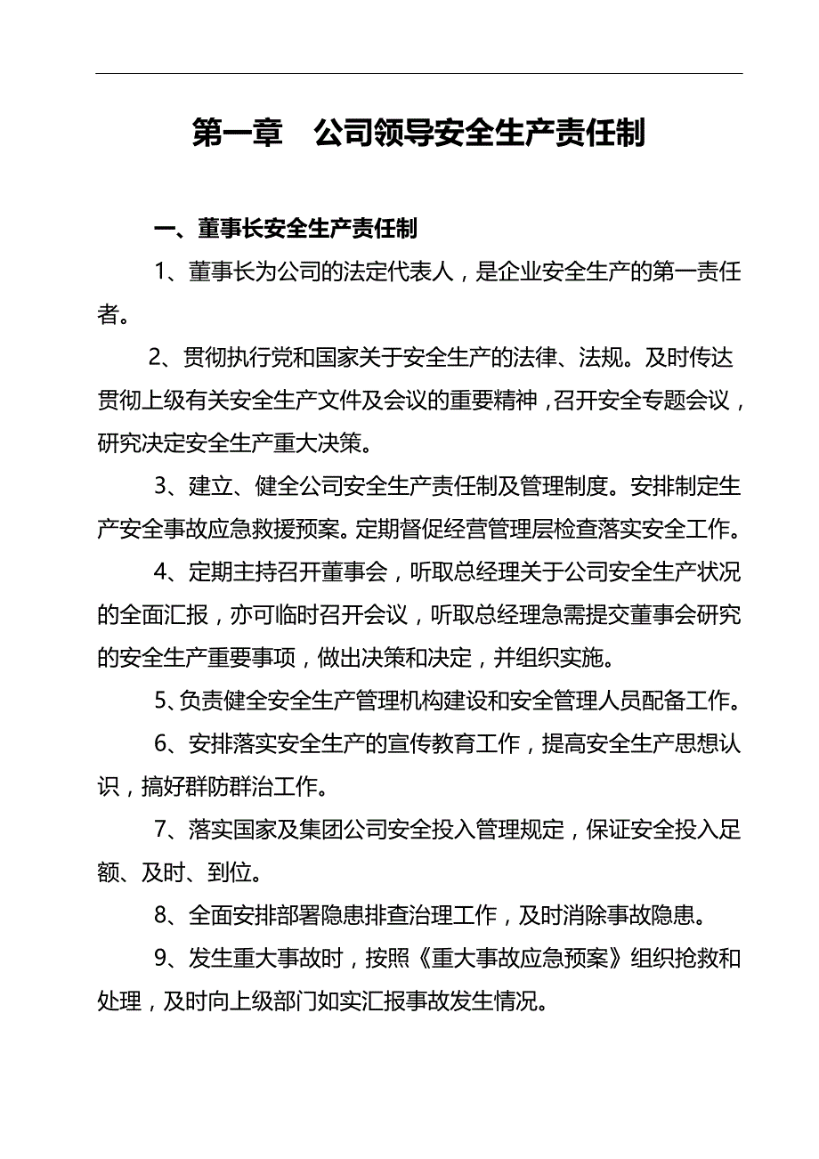 2020（安全生产）2020年地煤公司年安全生产责任制(正文)_第1页