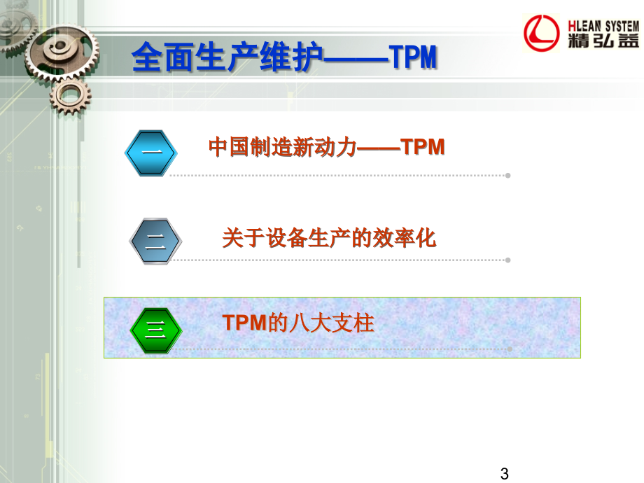 TPM的八大支柱PPT幻灯片课件_第3页