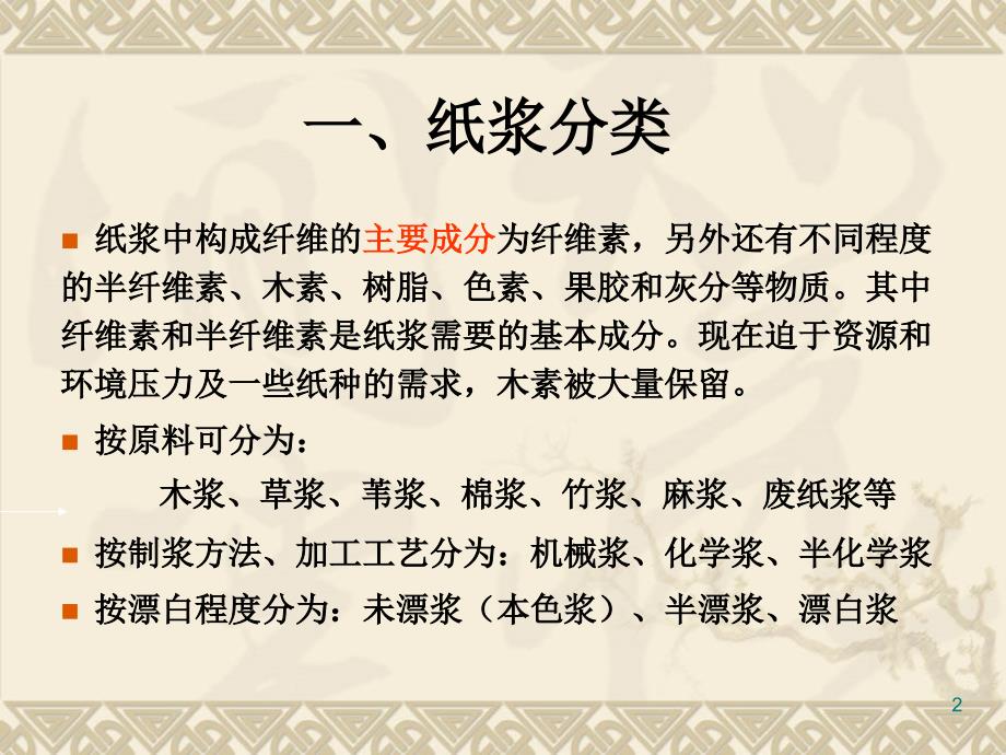 纸浆分类、用途及其质量指标PPT幻灯片课件_第2页