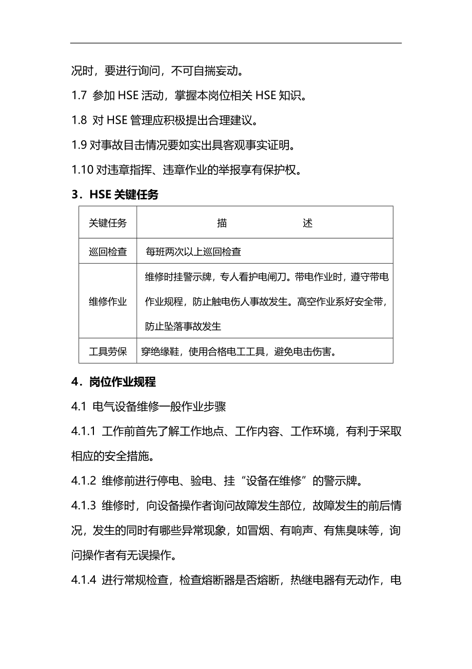 2020（岗位职责）2020年某防腐工程有限公司岗位职责作业指南_第2页