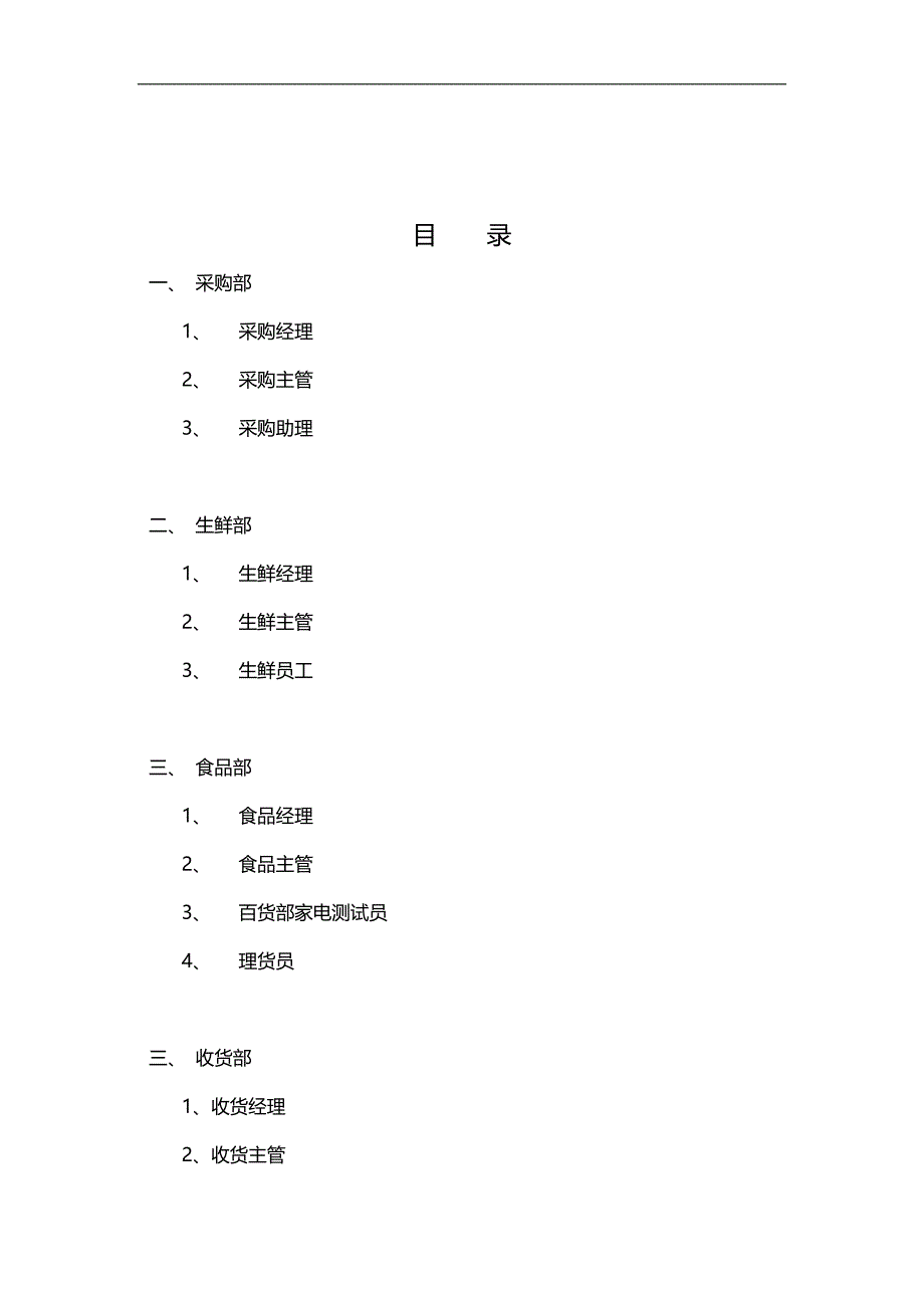 2020（店铺管理）2020年连锁超市职务说明书_第2页