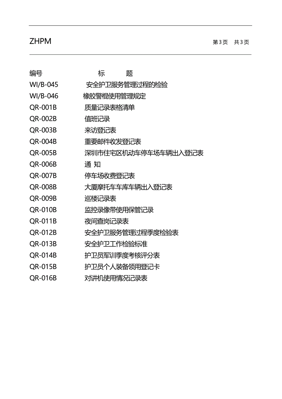 2020（工作规范）2020年中海物业安全护卫工作手册_第4页