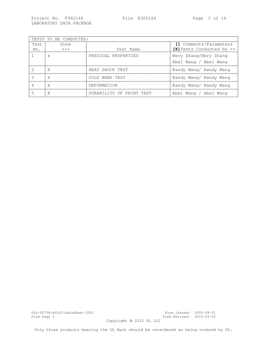 UL1332电器性能报告.pdf_第3页