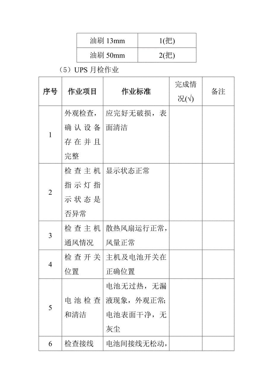 地铁综合监控系统设备UPS作业指导书_第5页