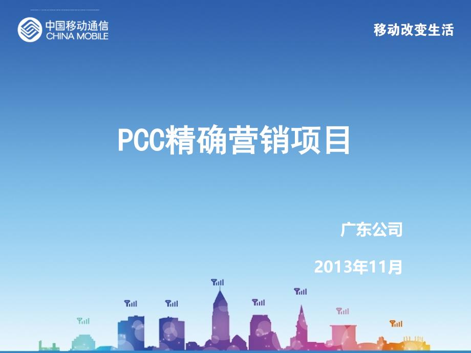 PCC精确营销项目_第1页
