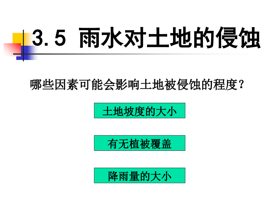 五年级科学上册第三单元雨水对土地的侵蚀_第3页