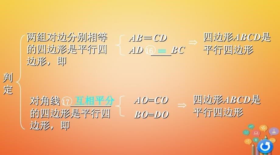 浙江省2018年中考数学复习 第一部分 考点研究 第五单元 四边形 第23课时 平行四边形与多边形课件_第5页